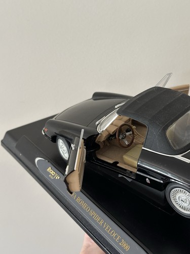 Original Alfa Romeo Spider Veloce 2000 / RICKO 1/18 Rare Piece - Bild 14 von 17