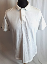 Superdry Polo Shirt Smart Casual Designer White XL A5044