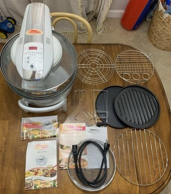 Flavor Wave Turbo Convection Oven Cooker Electric Model AX-797DH Open Box *READ*