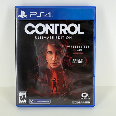Control Ultimate Edition Cse (PS4, 2019) (HAS STANDARD GAME DISC)
