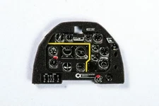 Yahu 1/72 US P-51D Mustang Early Instrument Panel YMA7252