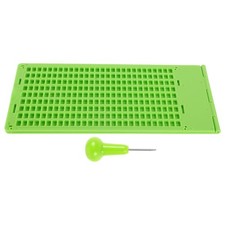 Braille Writing Fingerboard for Blind Bump Dots Visually Impaired People