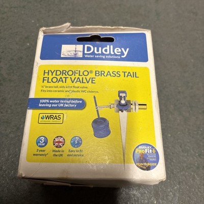 Messing Dudley Hydroflo WC Spülkasten Ventil Schwimmerventil Seiteneingang leise Befüllung