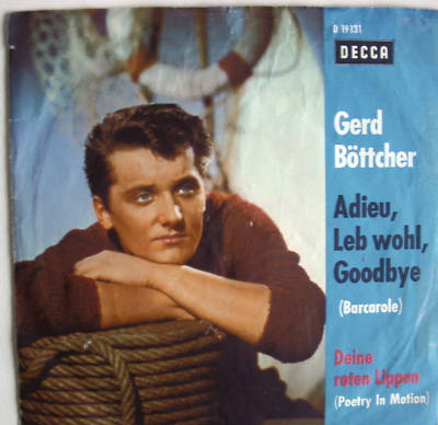 7'' GERD BÖTTCHER : Adieu Leb wohl Goodbye // MINT-? \