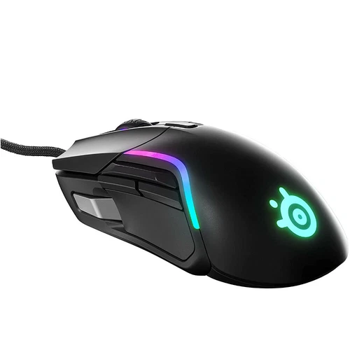 SteelSeries Rival 5 Wired Gaming Mouse with PrismSync RGB Lighting