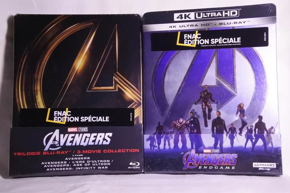 Avengers Endgame (Blu-ray, 2019, Edition Limitée)