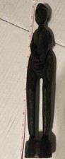 Vintage Hand Carved African Tribal Art Wood Statue