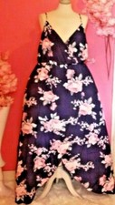 PLUS SIZE FLORAL RUFFLE DRESS ( SIZE 3XL )