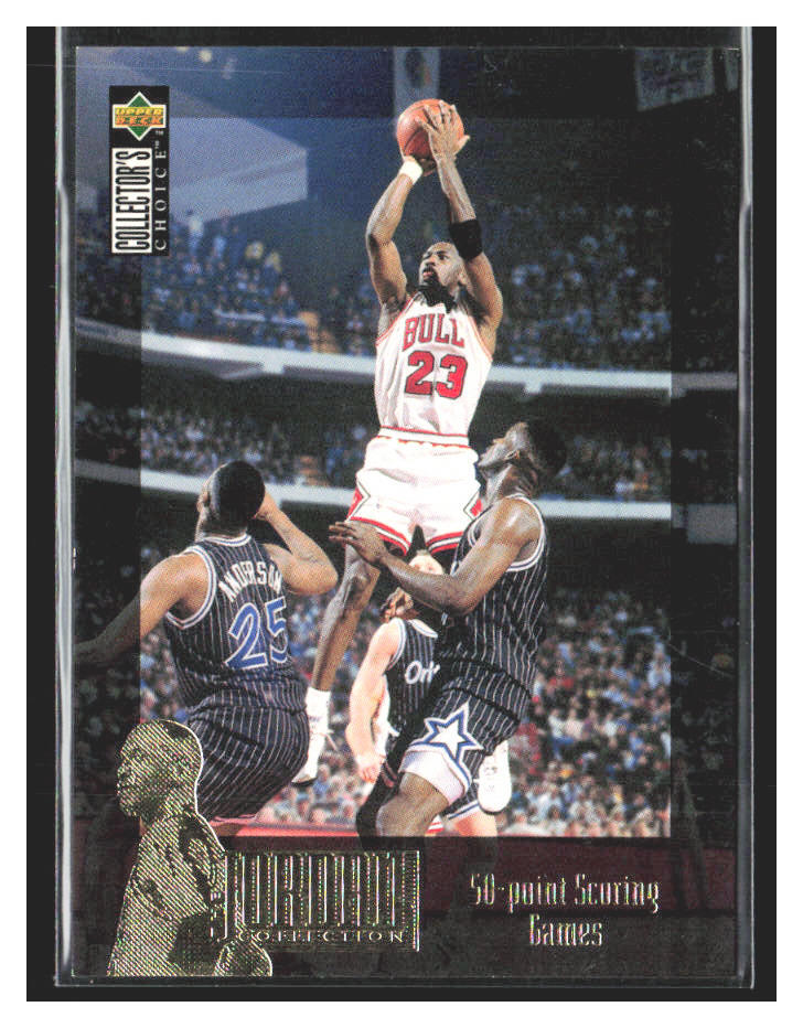 1995-96 Collector's Choice Jordan Collection #JC10 Michael Jordan