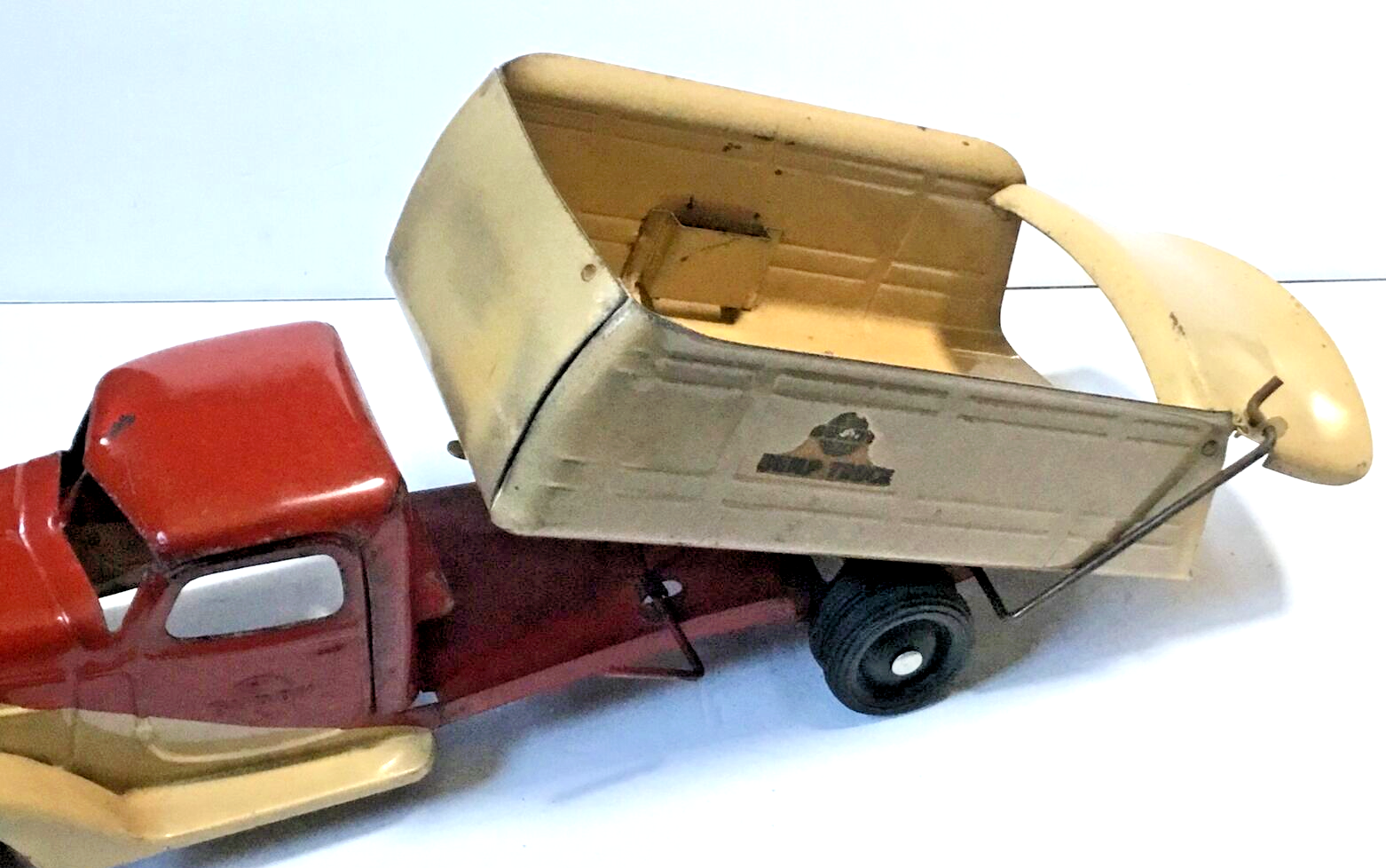 Buddy L Ride on Pressed Steel 22" Dump Truck all Original eBay