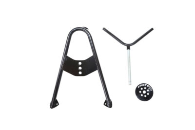Fabtech For FTT10002BK Universal Spare Tire Angled Mount - Black