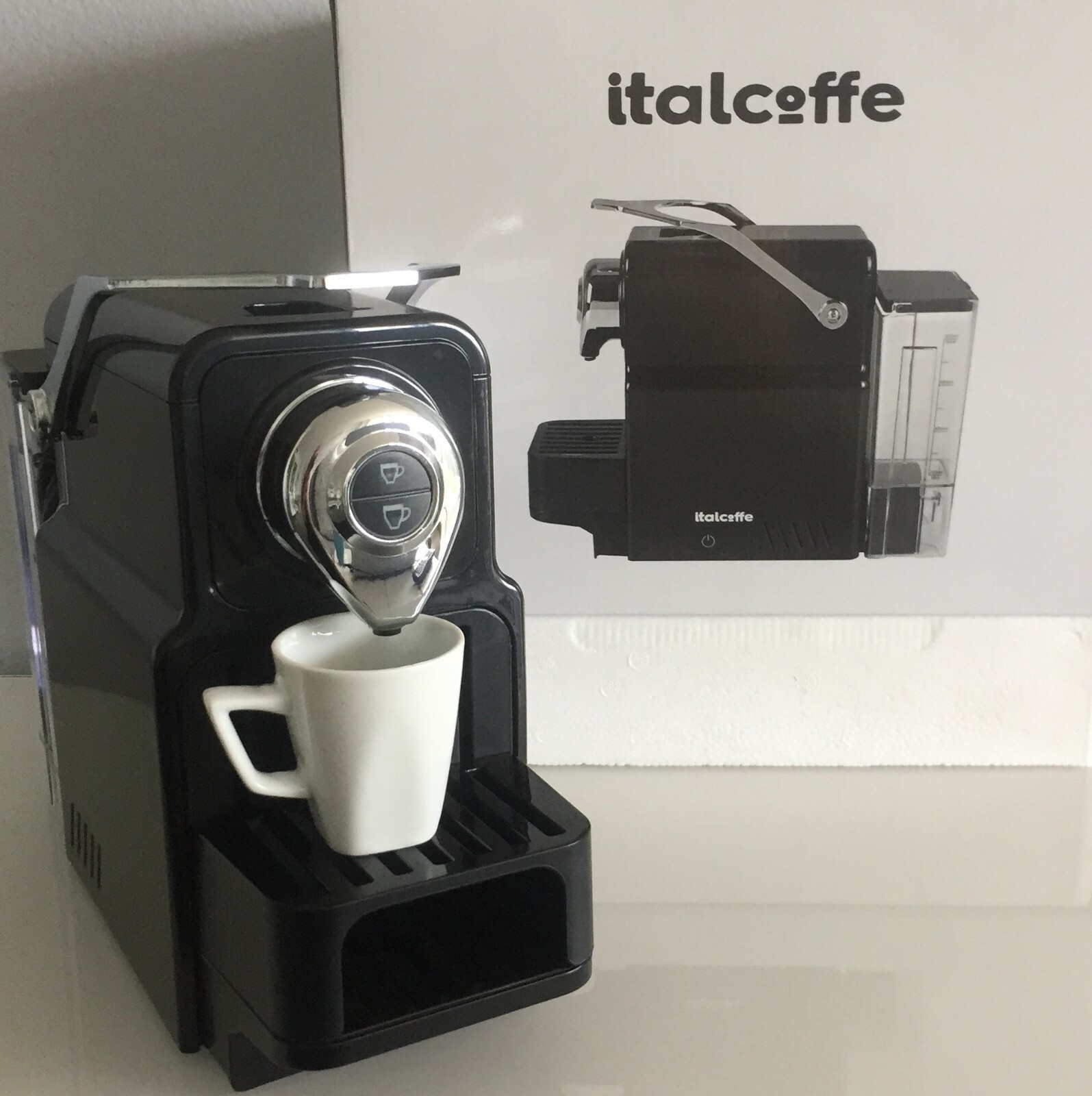 Pod   Maker  Machine from Italcoffe  for Nespresso capsules
