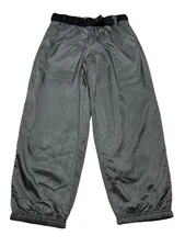 Women's Nike Tech Pack Belted Loose Fit Pants Size Medium CZ9791-010 Grey