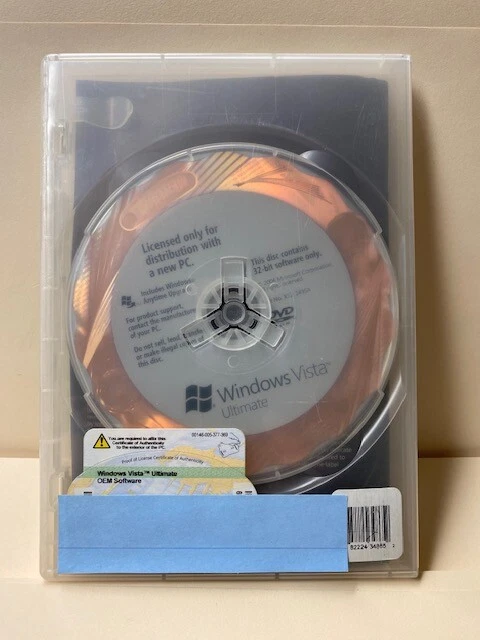 MICROSOFT WINDOWS VISTA ULTIMATE_32-bit ONLY - Image 2 of 2