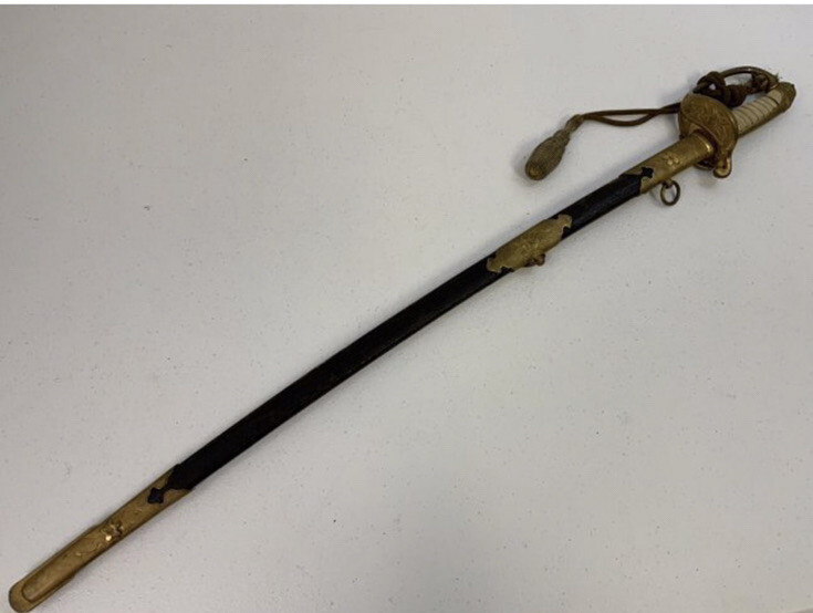 古い剣 Japanese Naval WWII Sword -WW2 Bringback/IJN/Navy ANCHOR-mark