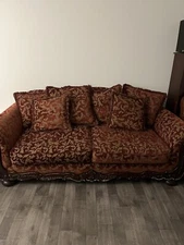 Vintage Couch W Matching Side chair 