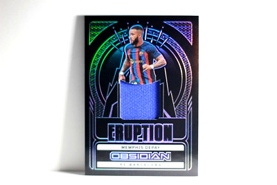 2022/23 PANINI OBSIDIAN FC BARCELONA PATCH /25 MEMPHIS DEPAY #ER-MD (SC20)