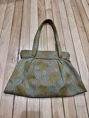 MARUCA Shoulder Bag Brown Blue Handmade Boulder CO