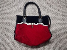 Vintage Roberta Di Camerino Velvet Bag Italy Rare Zip