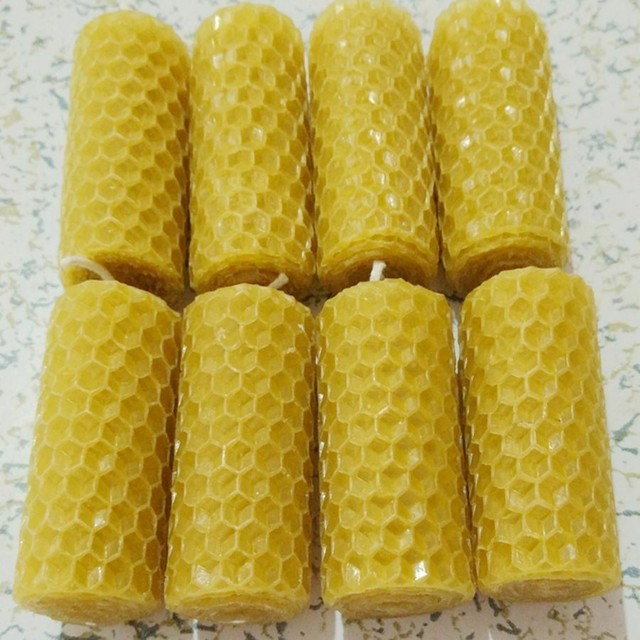 Unusual Handmade Festive Candles 3 Pieces Home Decoration Ideas