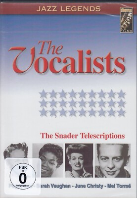 The Snader Telescriptions - The Vocalists Sarah Vaughan - Peggy Lee  (DVD, NEU!)