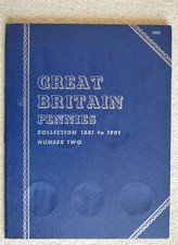 Whitman Collection Pennies 1881 to 1901 Complete Folder