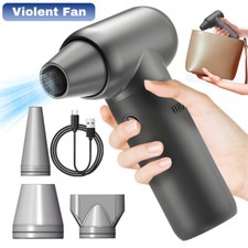 Adjustable Portable Electric Air Duster-Computer Air Blower Cordless Jet Fan