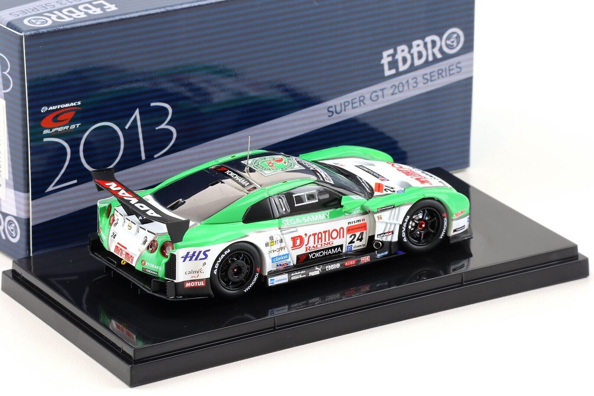 NISSAN #24 GT500 SUPER GT-R ADVAN 2013 YASUDA EBBRO 44966 1:43