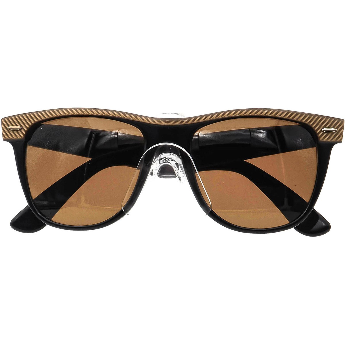 Ray-Ban (B&L) Vintage Sunglasses Wayfarer II Striped Brown Ray-Ban (B&L) Vintage Sunglasses Wayfarer II Striped Brown