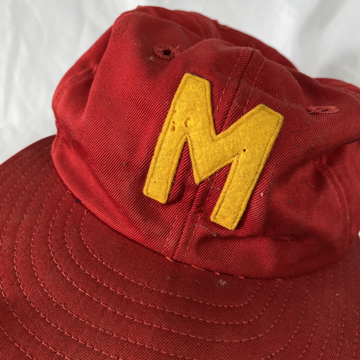 Vintage 1950s Baseball Cap Hat Size 6 7/8 | eBay