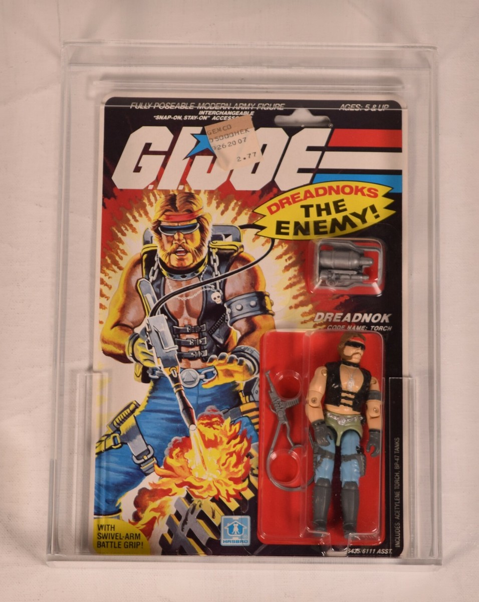 GI Joe ARAH Torch Dreadnok Action Figure Hasbro 1985 AFA 80 | eBay