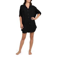Lands' End Ladies' Swim Cover Up  Black  Women's Size: X-Small/Small New