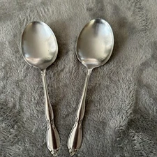 Oneida Chatelaine Community Stainless 8.5" Serving Spoon x 2