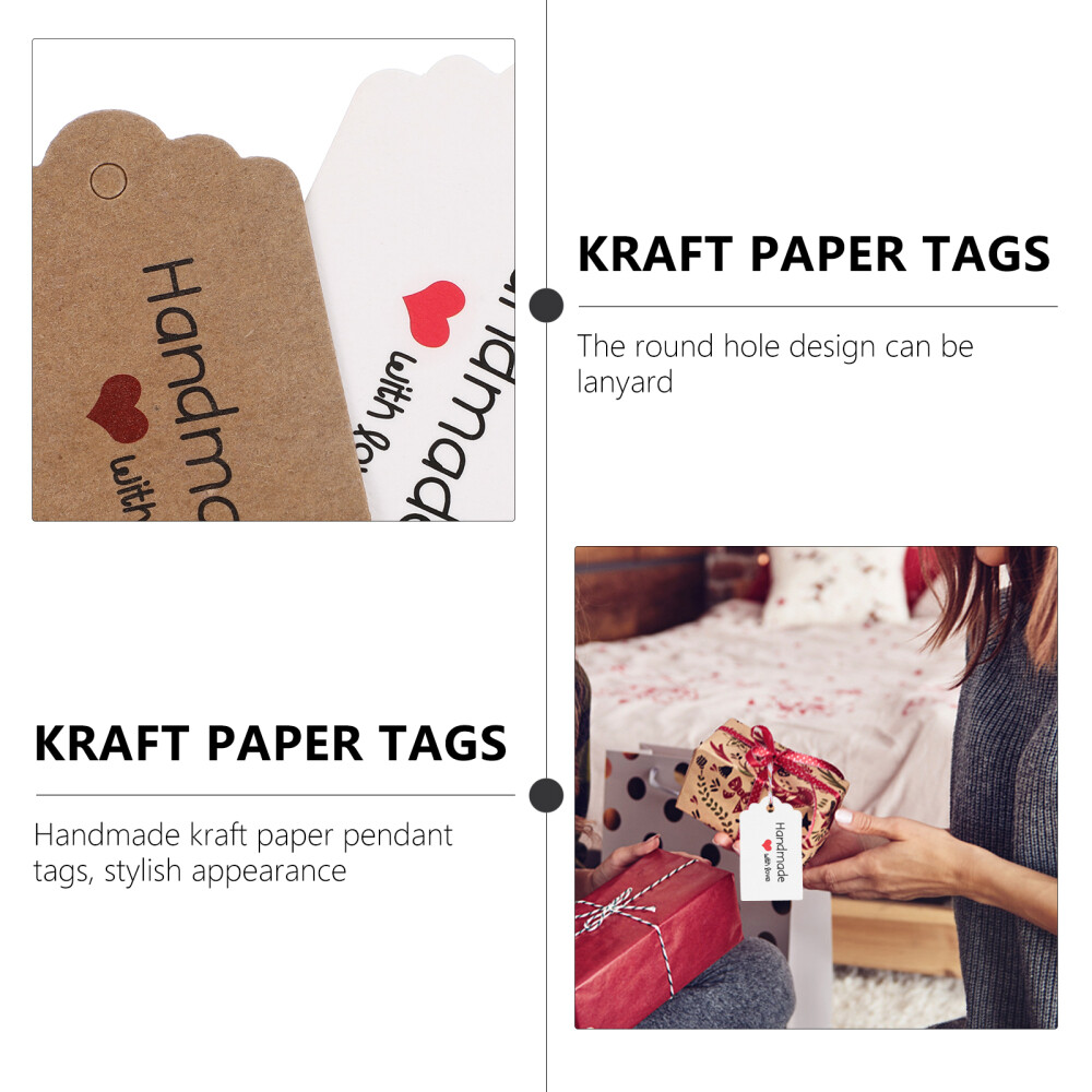 200pcs Love Heart Gift Tags Party Gift Wrapping Tag Food Label Tag eBay