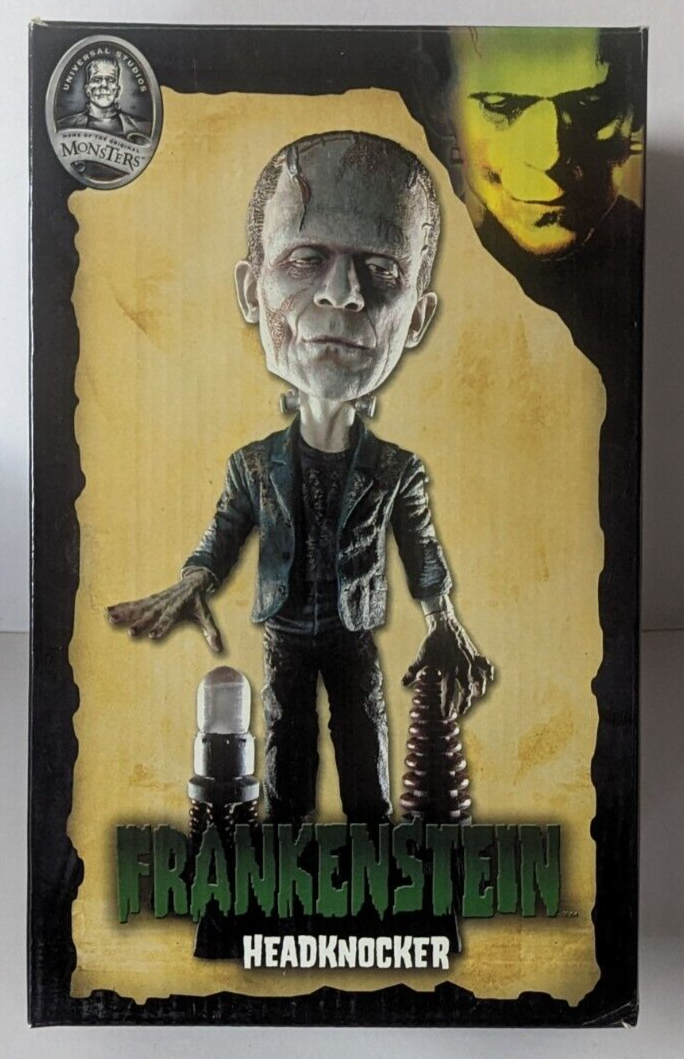 Rare Neca Headknocker Universal Monsters Frankenstein Black and White