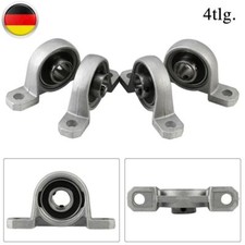 4x Lagerbock KP001 Stehlager 12mm Welle Gehäuselager Wälzlager Industrie Satz