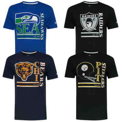 NFL Nike Triblend Logo Herren Football Freizeit T-Shirt NKO7-30K-V6Q-8P1 schwarz