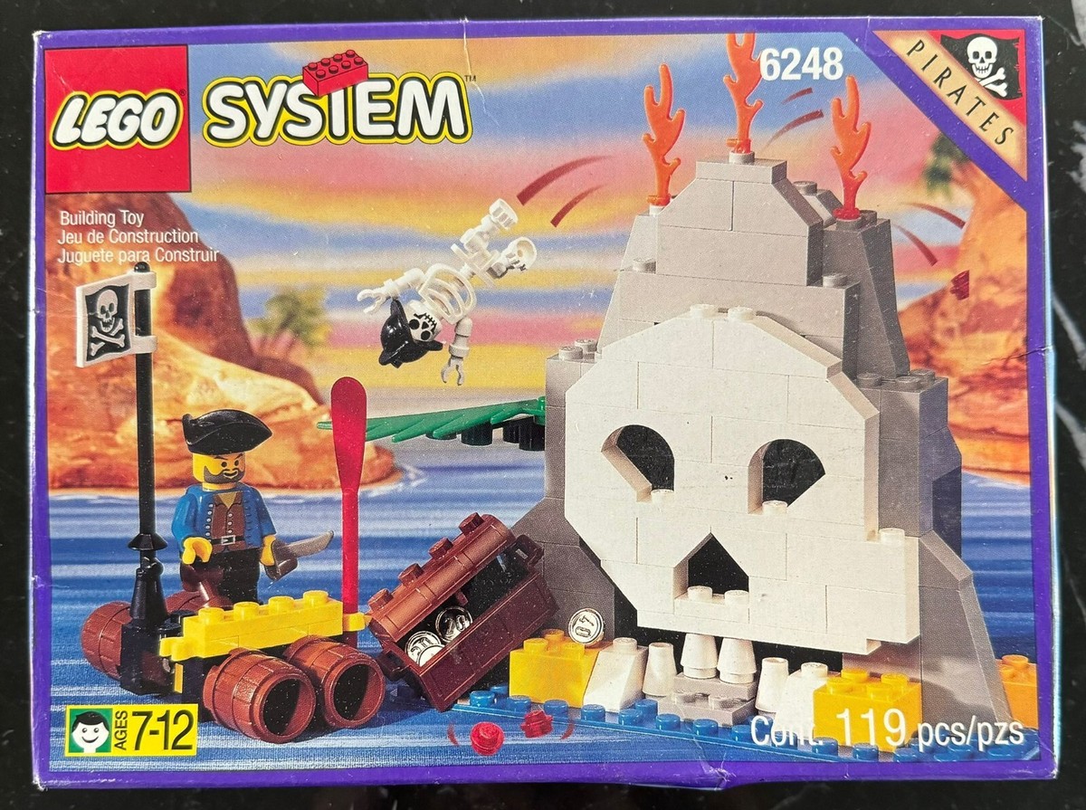 LEGO Pirates 6248 Volcano Island 1996 Vintage - New | eBay