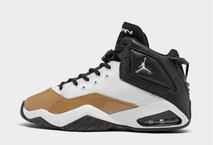 jordans black and gold mens