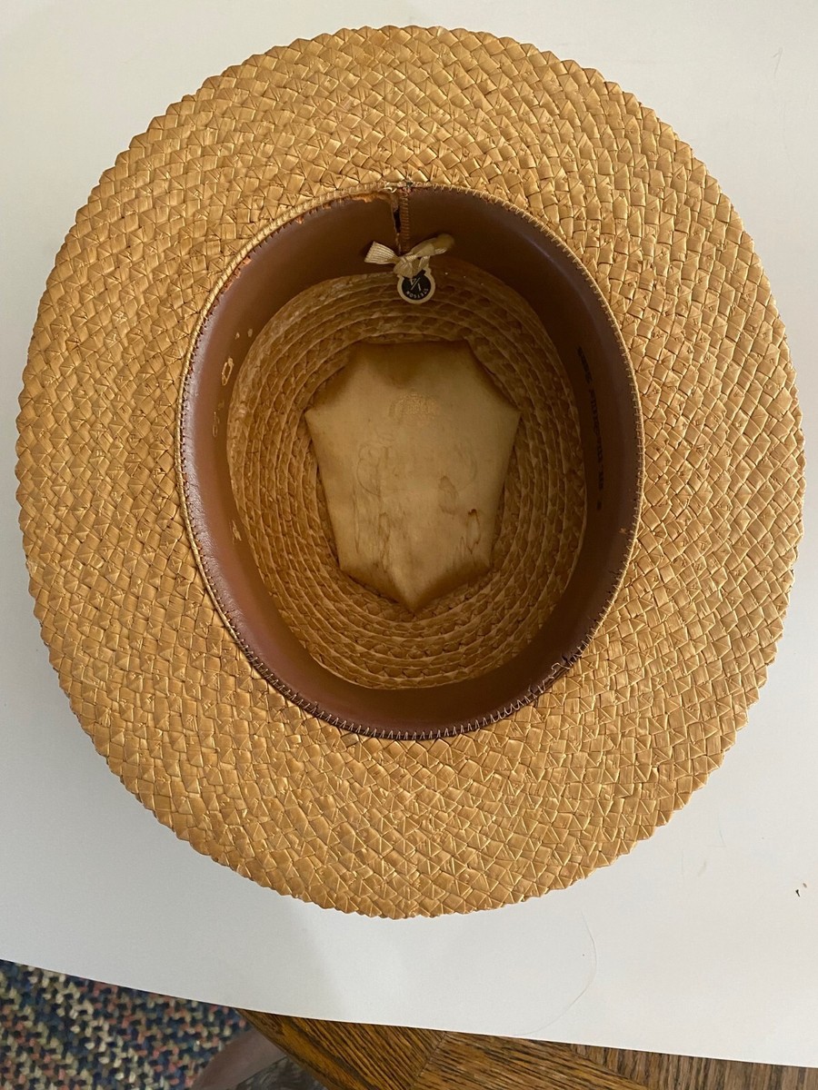 Vintage 1930s STETSON MEDALIST BOATER HAT PANAMA Straw | eBay Vintage 1930s STETSON MEDALIST BOATER HAT PANAMA Straw | eBay