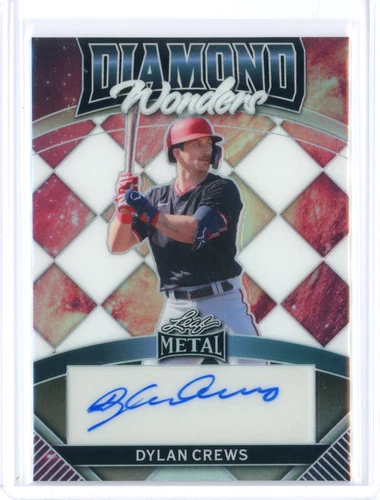 2024 Leaf Metal Dylan Crews Diamond Wonders Galaxy Autograph - 1/1