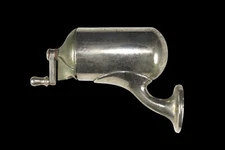 Antique Gas Service Station Bathroom Cast Chrome Soapitor System Soap Dispenser