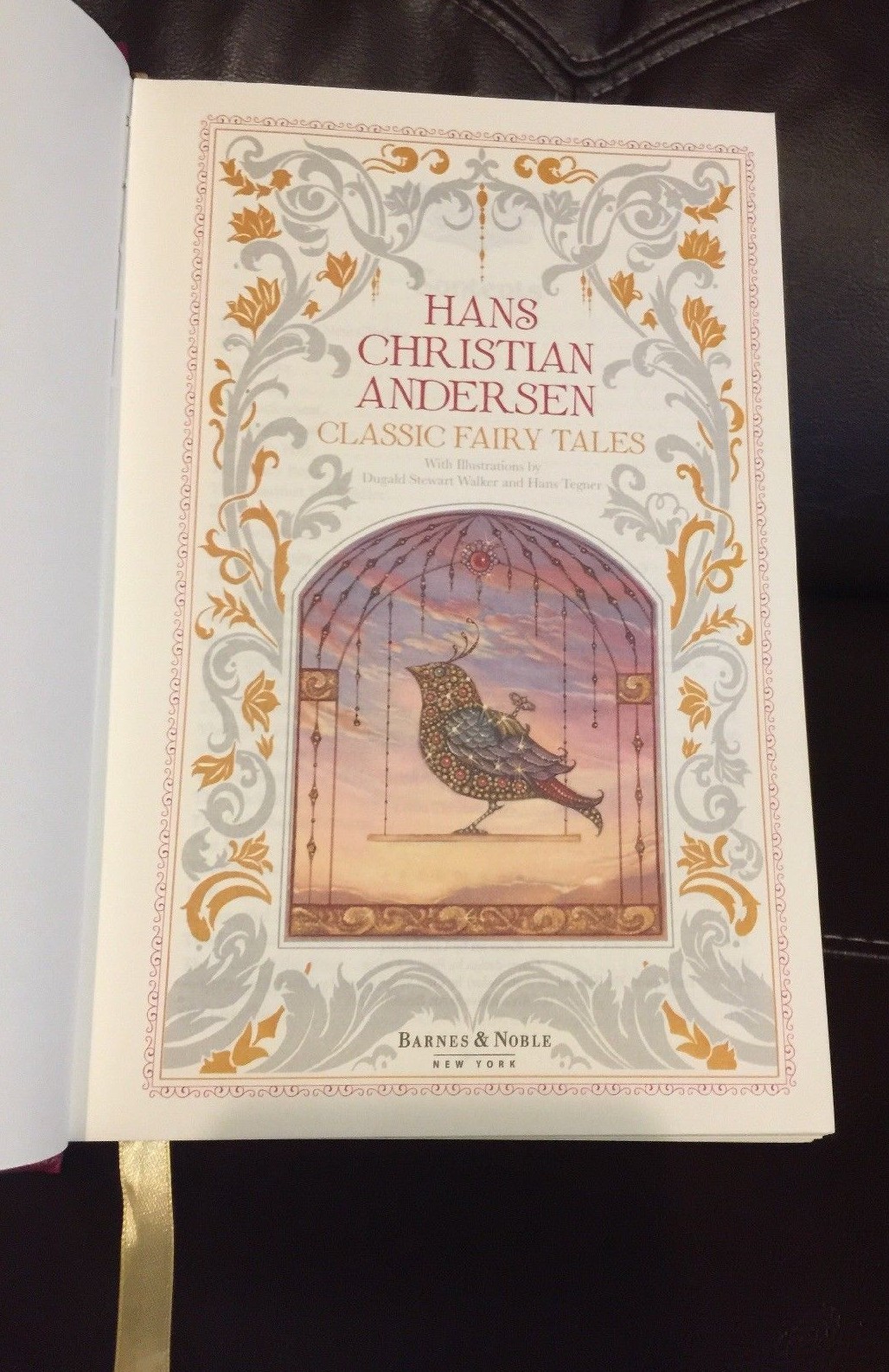 Hans Christian Andersen Classic Fairy Tales Bonded Leather 2015