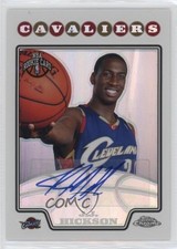 2008-09 Topps Chrome Refractor 121/476 JJ Hickson #238 Auto 17pt