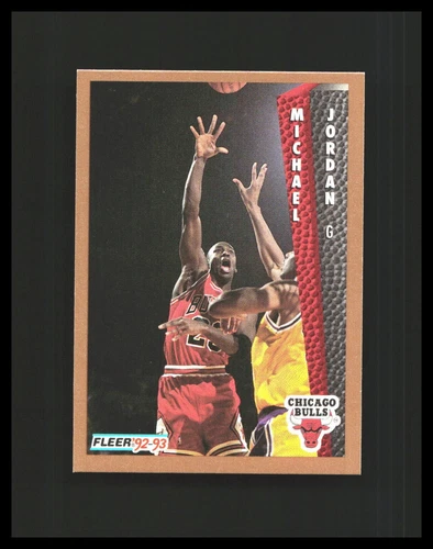 1992-93 Michael Jordan Fleer - #32 Chicago Bulls
