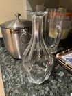 Baccarat France Crystal Decanter for Wine & Spirits 1O -1/2” Tall NO STOPPER