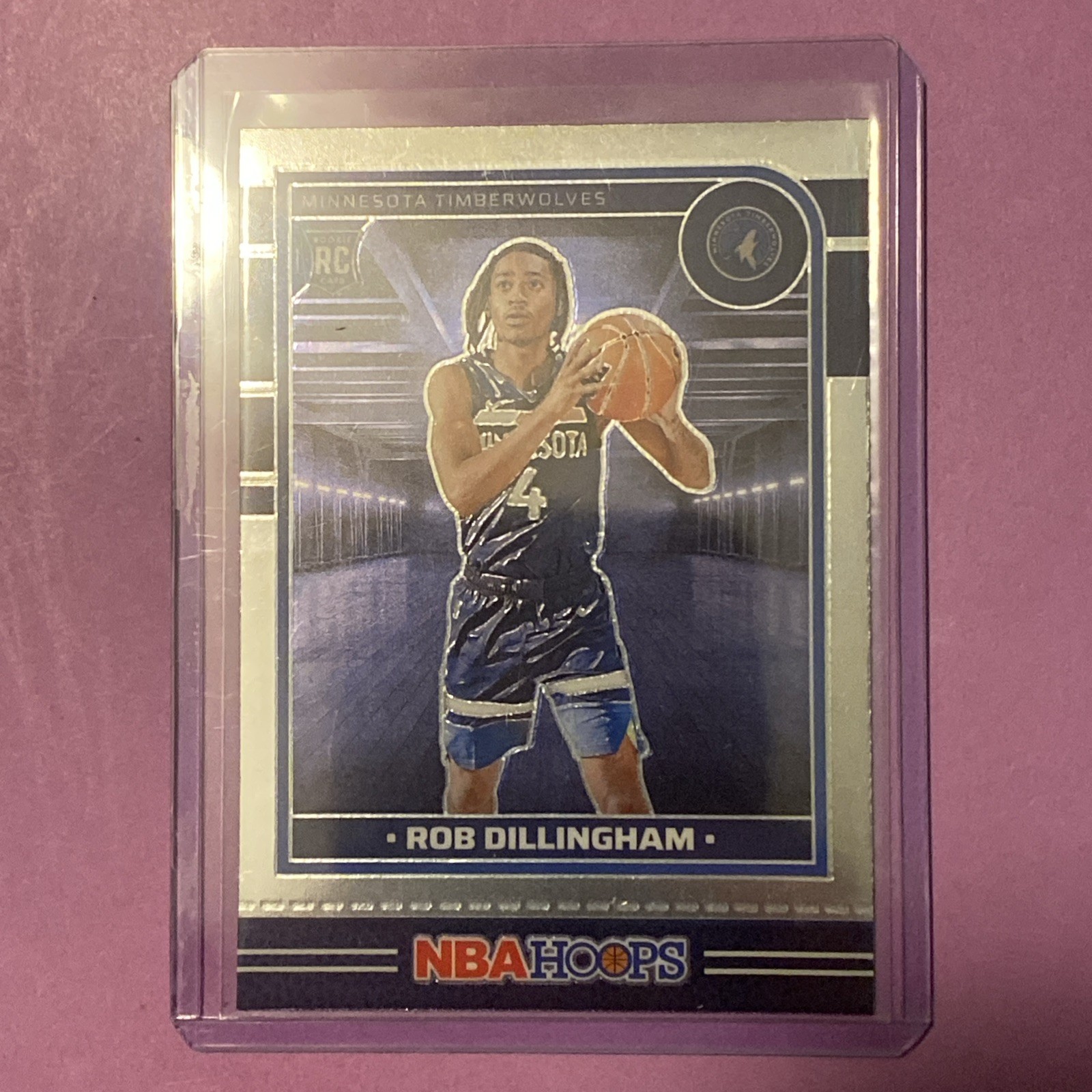 2024-25 Nba Hoops - Robert Dillingham #238 (RC) Opti-Chrome Minnesota Timberwolv