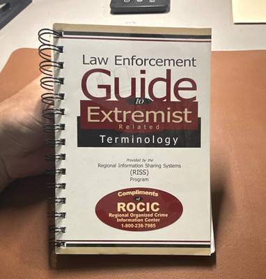 Law Enforcement Guide to Extremist-Related Terminology 2001 Spiralbound