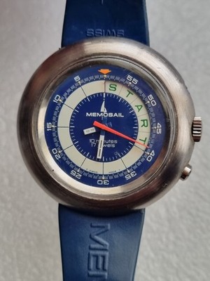 Memosail Regata Yachting Chronograph selten Valjoux 7737 für Service