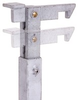 Alberts 412838 Torfeststeller HöHenverstellbar Feuerverzinkt 300Mm Einbetonieren
